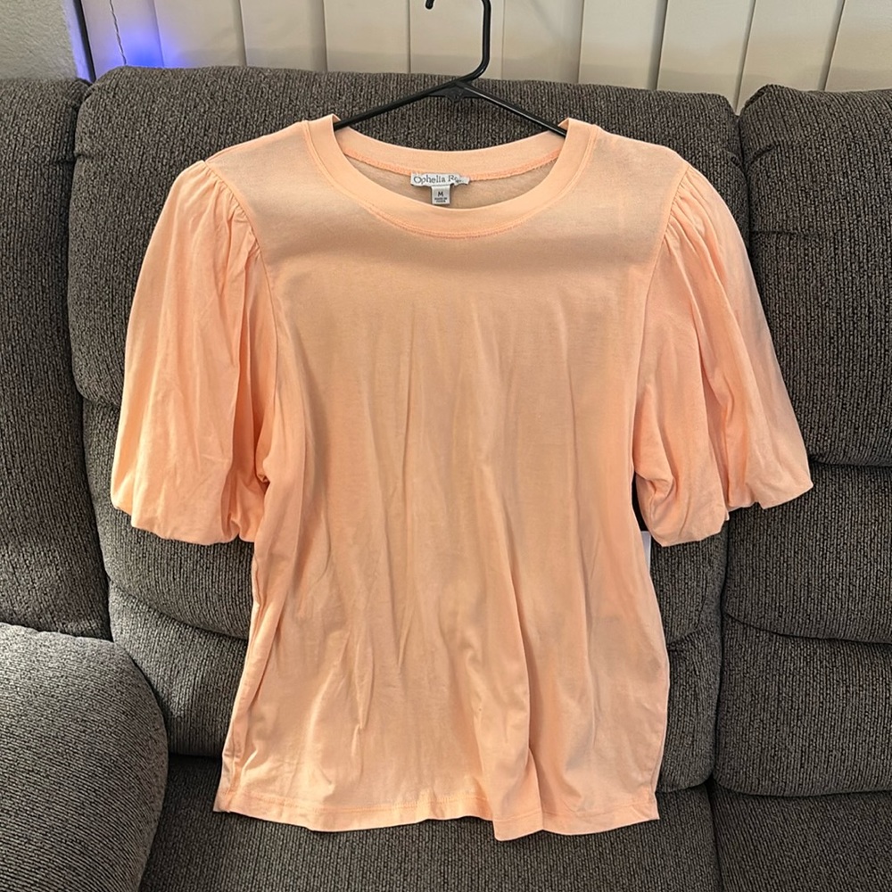 Light orange blouse